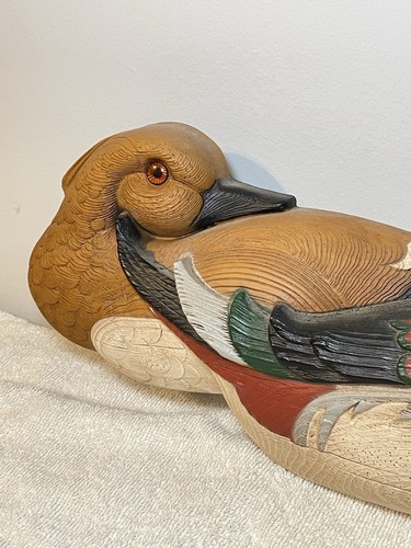 70's Vintage Burwood Plastic DUCKS Male & Female Wall Hanging 1978 No 2241 - Picture 3 of 8