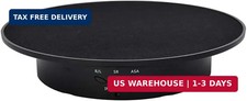 360-Degree Electric Rotating Turntable, Rechargeable Low Noise Adjustable