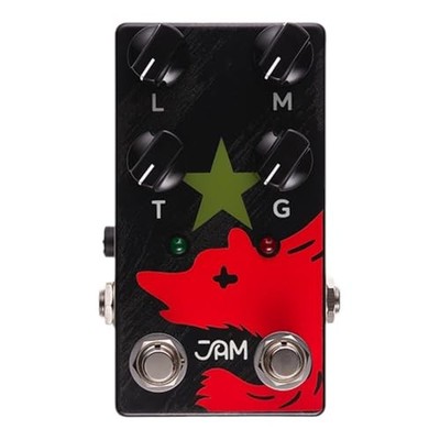 JAM Pedals Red Muck Bass Distortion Effect Pedal for Bass Guitar