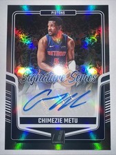 2024-25 Donruss Signature Series Chimezie Metu #SS-CMP