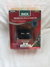 Mueller 255 Lumbar Back Brace, Regular - Black
