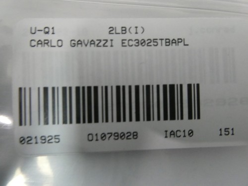 Carlo Gavazzi EC3025TBAPL Tripleshield Proximity Switch - Picture 5 of 5