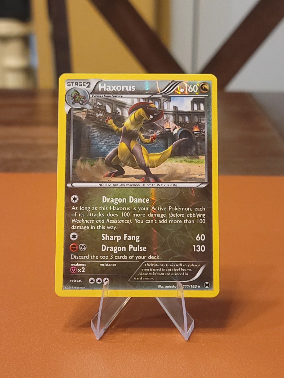 Haxorus - 111/162 - Pokemon Breakthrough Reverse Holo LP