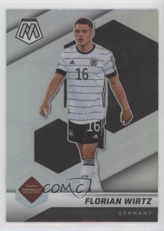 2021-22 Panini Mosaic FIFA Road to World Cup Silver Prizm Florian Wirtz #67 1j7h