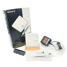 SONY MZ-EH50 Portable Audio MD Walkman MD Player White Used from Japan P31KIY