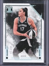 2025 Panini Impeccable WNBA #87 Megan Gustafson Holo Silver #/15
