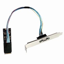 30cm 2280 PCI-E4.0 M.2 M-Key Male To Oculink SFF-8612 SFF-8611 Host Cable