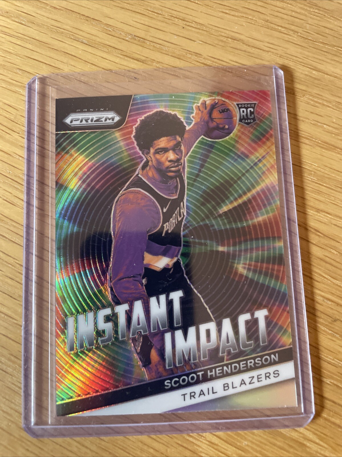 2023-24 Panini Prizm Scoot Henderson Instant Impact RC - Card #9
