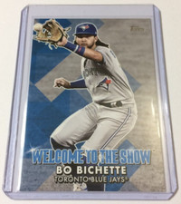 2022 TOPPS WELCOME TO THE SHOW #WTTS-43 BO BICHETTE -SHORTSTOP TORONTO BLUE JAYS