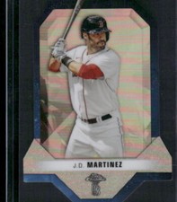 2021 Topps Chrome Ben Baller Edition #BD-7 J.D. Martinez Ben's Diamond Die Cuts