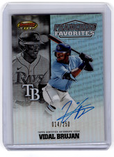2020 Bowman's Best Franchise Favorites Vidal Brujan Prospect Auto /250 #FFA-VB