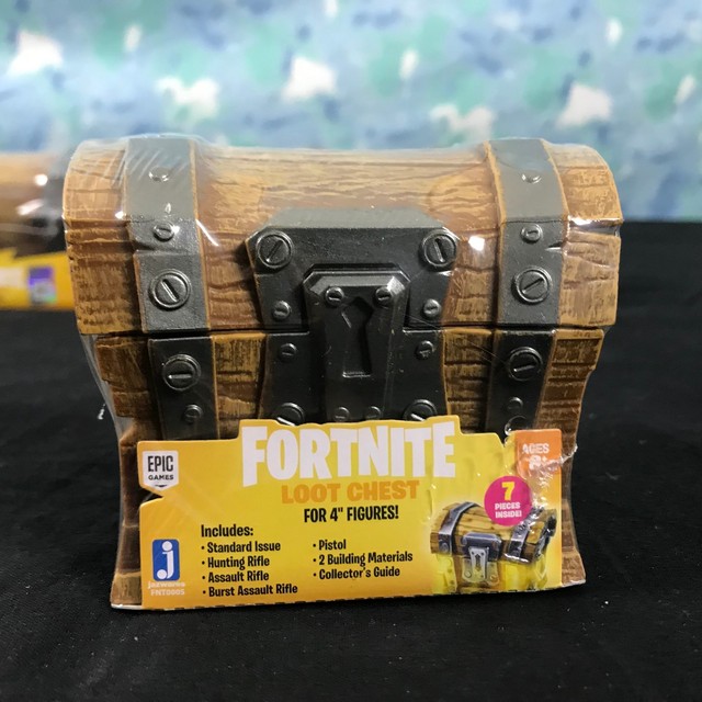 FORTNITE Loot Chests ALL 5 DIFFERENT CHESTS by Jazwares for 4" Figures