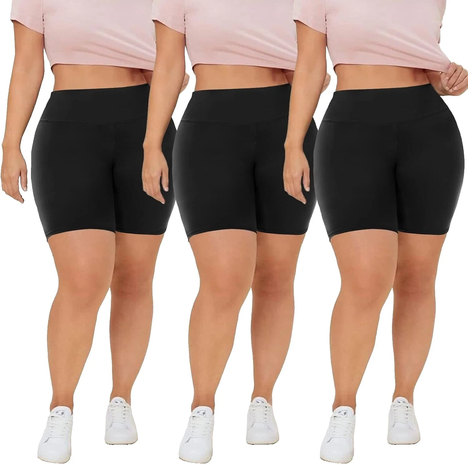 4 Size Exercise Shorts for Women