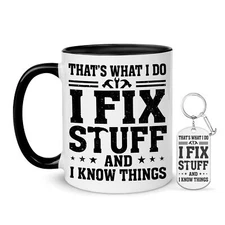 Hyturtle Dad Coffee Mug 11oz Gift For Women - Fathers Day Gift for Dad From D...