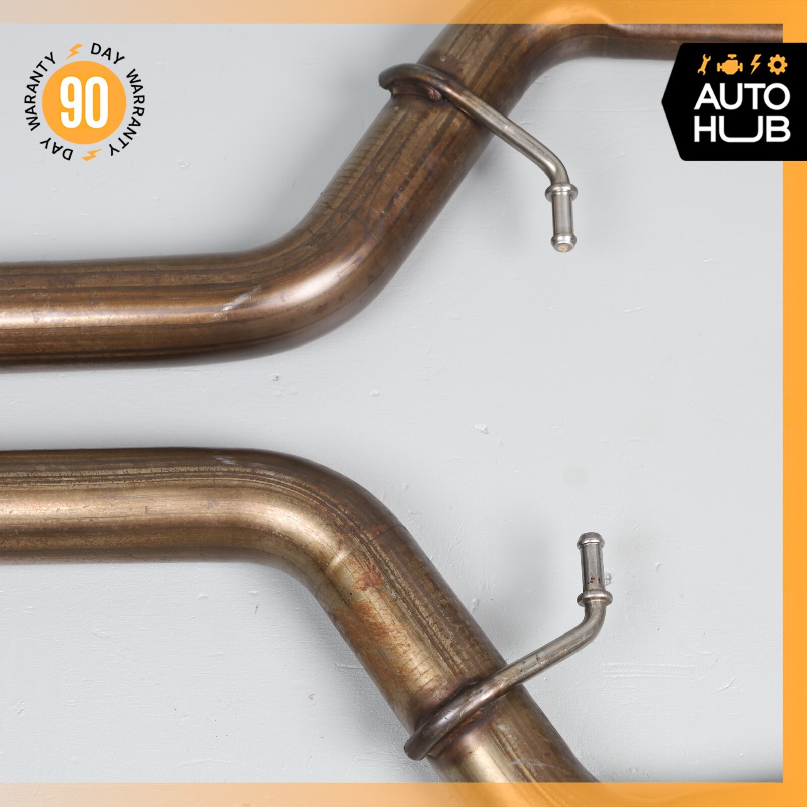 Maserati GranTurismo S M145 4.7L Exhaust Pipes Left & Right Side Set OEM 11k