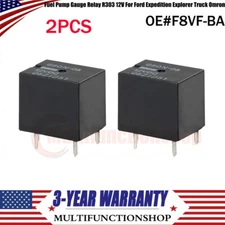 2PCS Fuel Pump Gauge Relay R303 F8VF-BA G8QN for Ford Expedition Explorer Truck