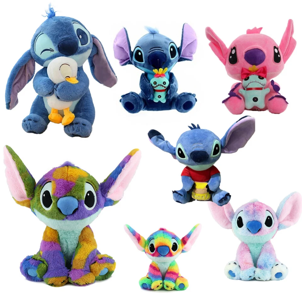 Lilo And Stitch Scrump Soft Plush Stuffed Teddy Toy Kids Birthday Xmas Doll Gift