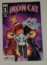 🔑IRON CAT #1 (of 5) 08/2022 NM/NM- 1st app Tamara Blake Iron Cat Marvel Comics