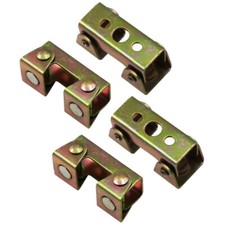 Image of Pack Of 4 Sturdy Adjustable V Type Welding Clamps For Metal Fabrication