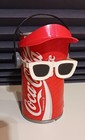 Vintage 1989 dancing Coca Cola can sunglasse, headphones and rare with hat! — photo 1