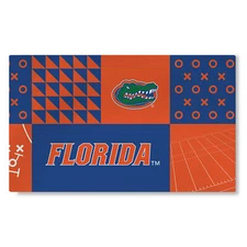 Northwest NCAA Florida Gators Colorblock Washable Area Living Rug, 36" x 60"