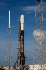 2021 June 30th 8X10 Photo SpaceX Transporter 2 B-1060.8 RTLS LZ-1 143 Sats KSC 4