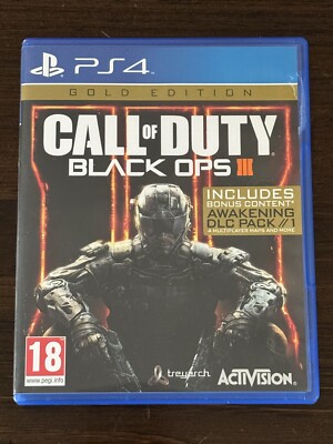 Call of Duty Black OPS III Gold Edition (PS4) NO DLC