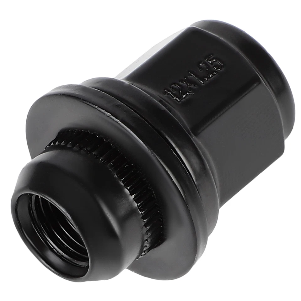 20 Black M12x1.25 Wheel Lug Nuts Mag Seat with Washer Fits Infiniti Q50 Q60 Q45 - Image 4 of 4