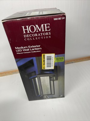 HDC Mauvo Canyon 15.5'' Black Dusk to Dawn LED Outdoor Wall Light Fixture Sconce