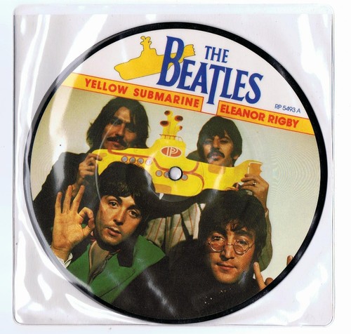 20th Anniversary Beatles Picture Disc - Yellow Submarine