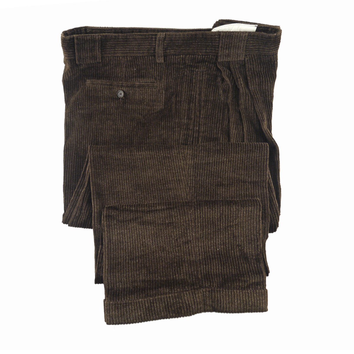 ZANELLA OUTDOOR Saks Fifth Avenue Brown Corduroy Dress Casual