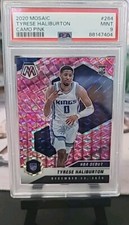 Tyrese Haliburton 2021 Mosaic Basketball Pink Camo  Rookie Kings Pacers 🔥🔥🔥