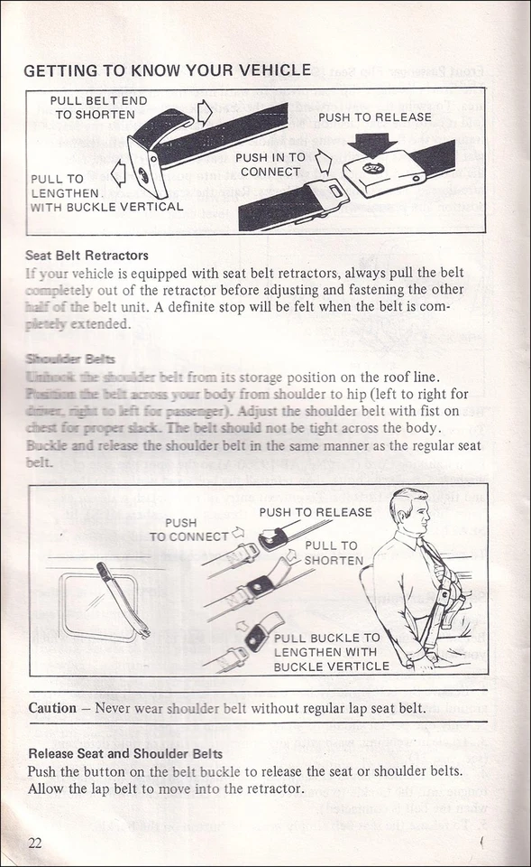 Ford Econoline 1974 furgoneta y Club Wagon manual del propietario libro de guía de usuario original Foto 2 de 4