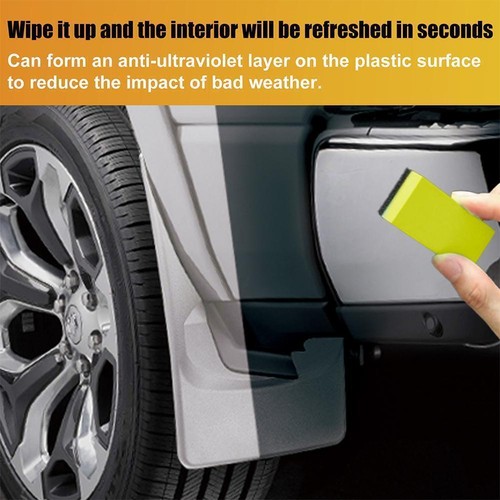 50ml Plastic Parts Refurbish Agent Car Interior Dashboard Restorer- With F8W8 - Picture 10 of 14