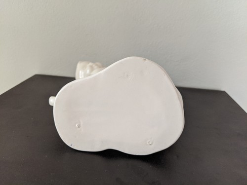 Vtg Royal Haeger Golfing Baby Boy Satin White Ceramic Planter/Vase Figurine - Bild 9 von 10