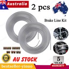 <!--F#f_0-->2X 25ft 3/16 Steel Tube Roll Universal Performance Brake Line Kit with Fittings<!--F/-->