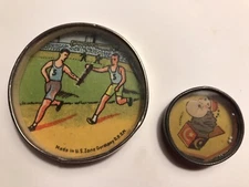 U.S. ZONE GERMANY LOT VINTAGE DEXTERITY PUZZLE GAMES WITH MIRROR “DRGM” 1940’s