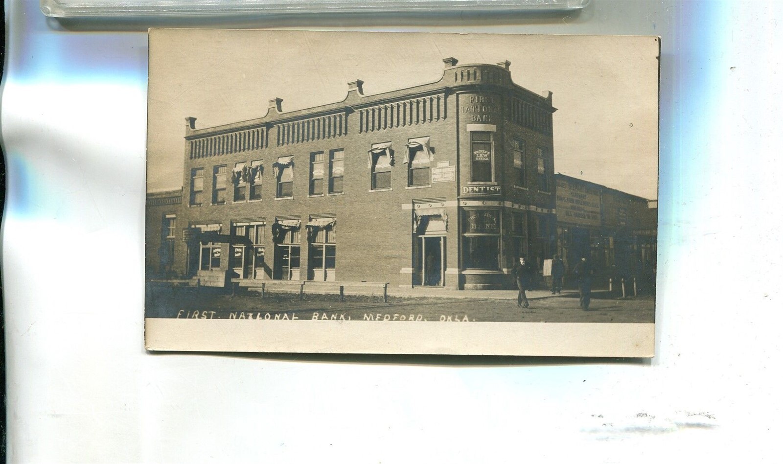 MEDFORD OKLAHOMA NATIONAL BANK REAL PHOTO POSTCARD 1286R eBay
