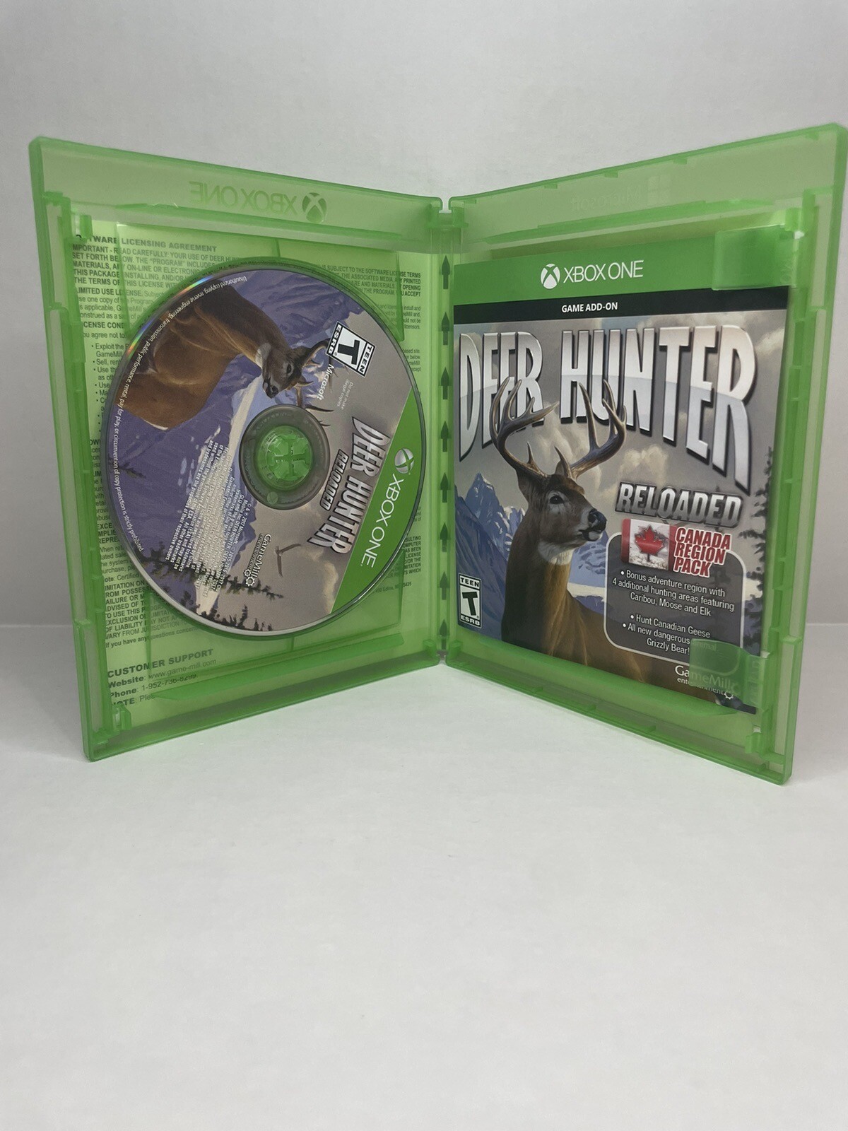 Xbox One Deer Hunter Reloaded Microsoft Xbox One W/ Case 111