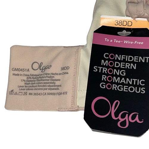 Olga Bra Wirefree Seamless Back Smoothing Padded Comfort Straps To A Tee GM0451 - Picture 23 of 49