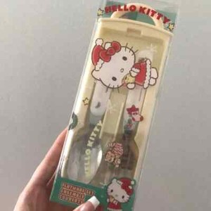 Hello Kitty Silverware Set