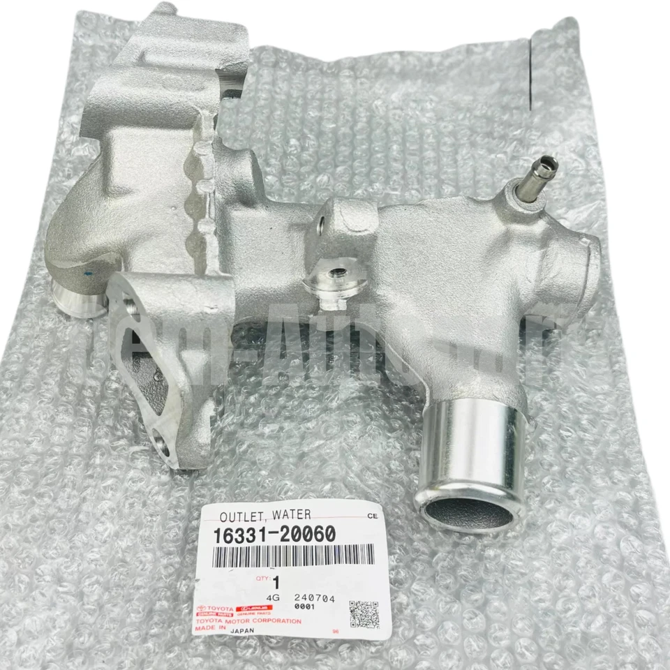 1633120060 Toyota genuino Lexus ES300 ES330 Camry Solara MCV30 toma de agua OEM Foto 2 de 4