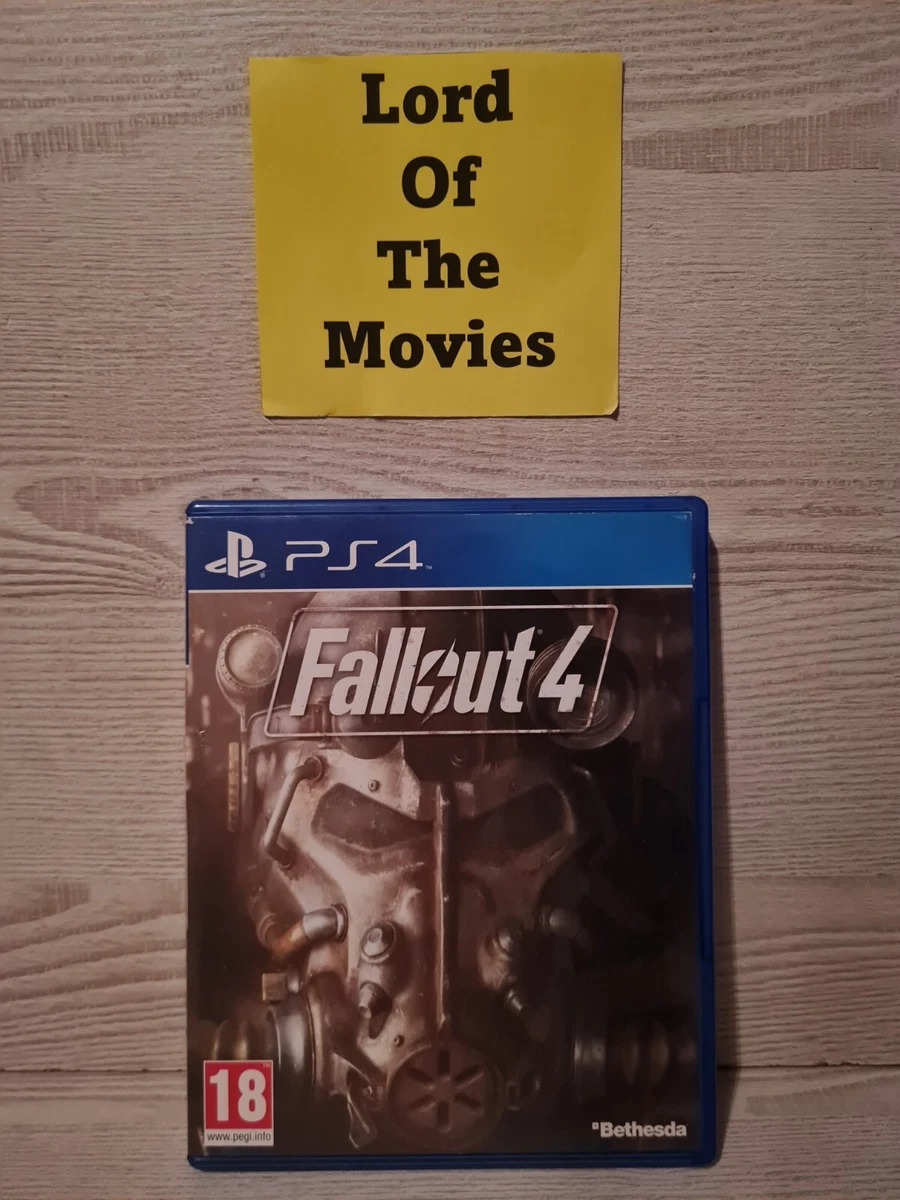 Fallout 4 (PS4, PlayStation 4, 2015) {Map Included} [Region 2] [UK