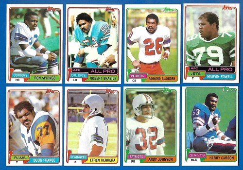 1981 TOPPS NFL FOOTBALL CARD + ROOKIE RC SEE LIST 227-528 - Picture 348 of 448