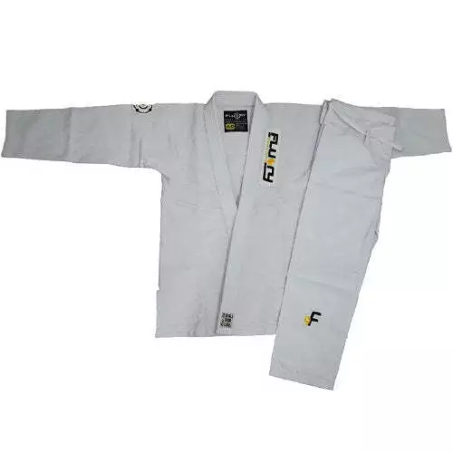 Fluory Grappling Classic BJJ Gi White - Picture 1 of 2