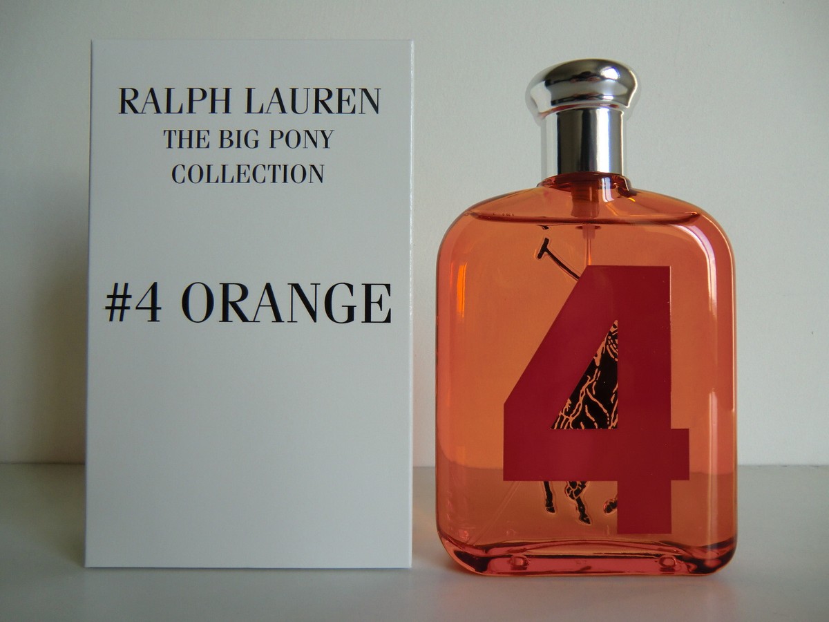 Ralph Lauren The Big Pony Collection #4 Orange EDT Nat Spray