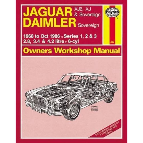 Jaguar XJ6, XJ & Sovereign by Haynes Publishing (Paperback, 2015)