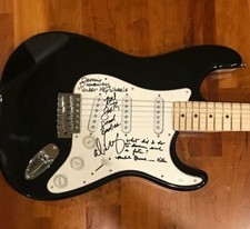 * ALICE COOPER BAND * signed electric guitar *DUNAWAY, SMITH, BRUCE* JSA PROOF 2