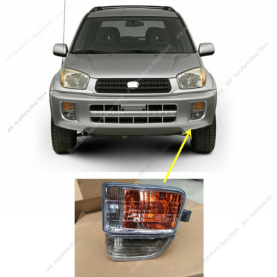 1Set/4Pcs Front FogLight Housing Driving Lamp FogLamp For Toyota RAV4