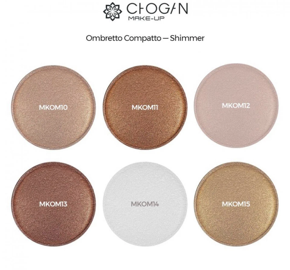 Chogan BIO Kompakt Lidschatten Bright, Shimmer, Matte, Shiny, Augen Make-Up 3gr. - Bild 4 von 4